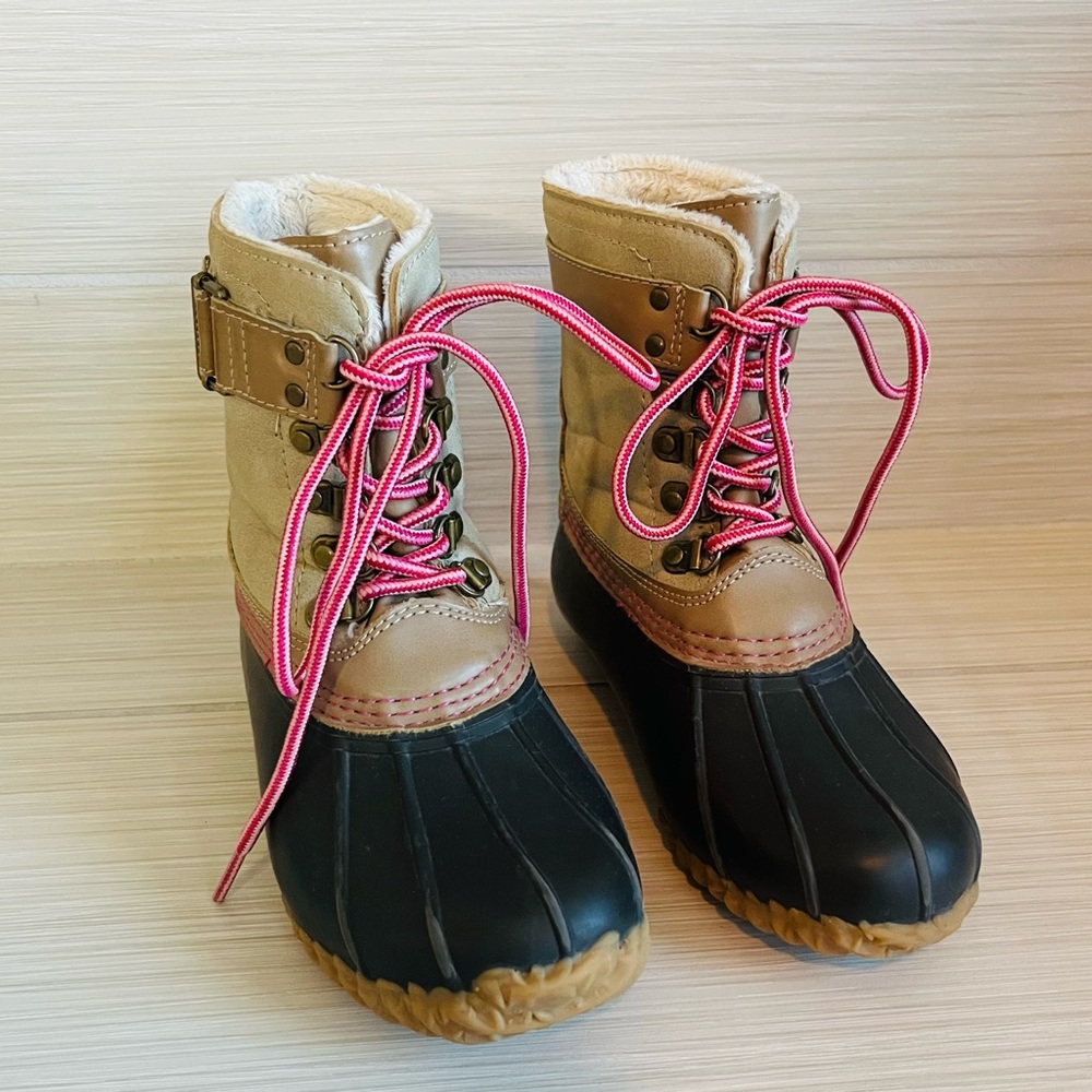 ESPRIT Carmen Duck Boots Girls Size 13